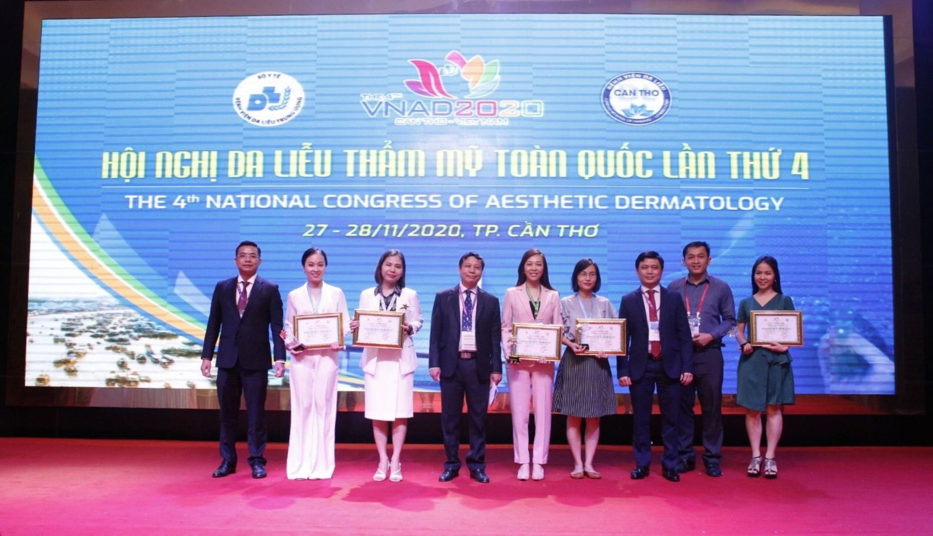 Chúc Mừng Hội Nghị Da Liễu Thẩm Mỹ Toàn Quốc Lần Thứ 4 Tại Tp Cần Thơ Ngày 27, 28/11/2020 Đã Diễn Ra Thành Công Tốt Đẹp. 